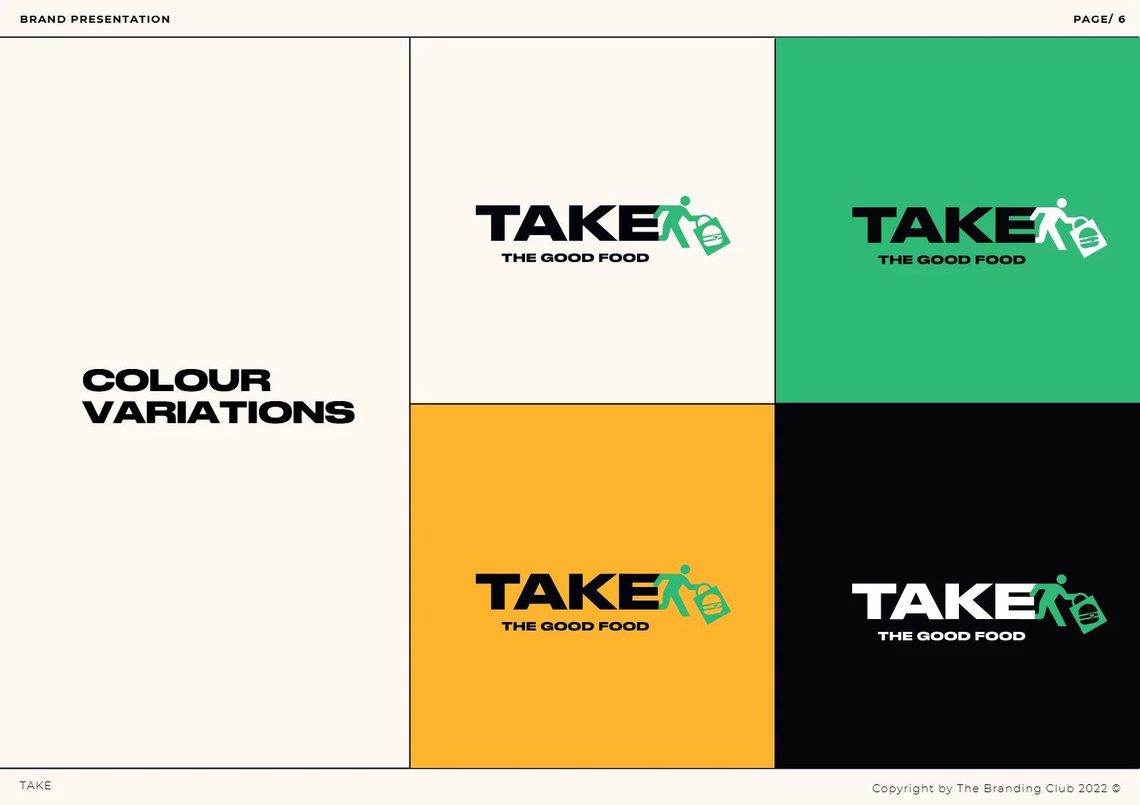 Brandbook TAKE · 6/21