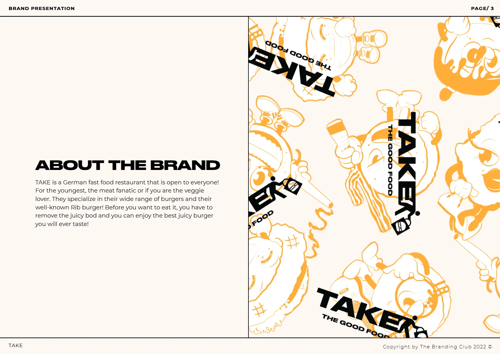 Brandbook TAKE · 3/21