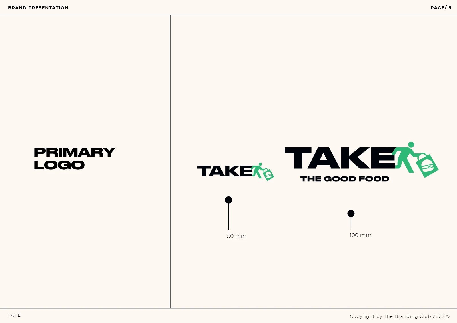 Brandbook TAKE · 5/21