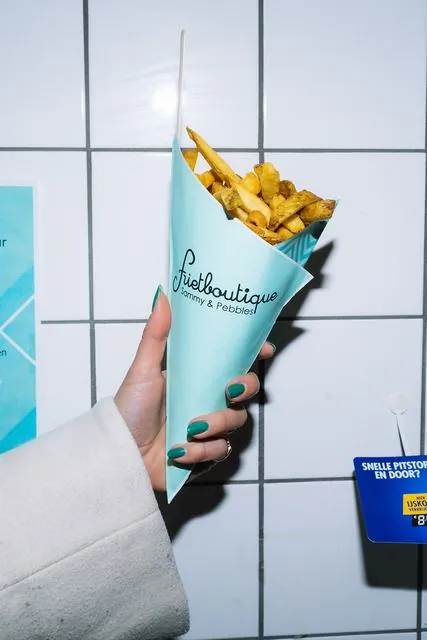 Vetvrij papier · Frietboutique · Groningen