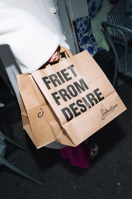 Papieren draagtassen · Frietboutique · Groningen