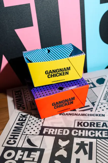 Foodverpakkingen · Gangnam Chicken · Amsterdam