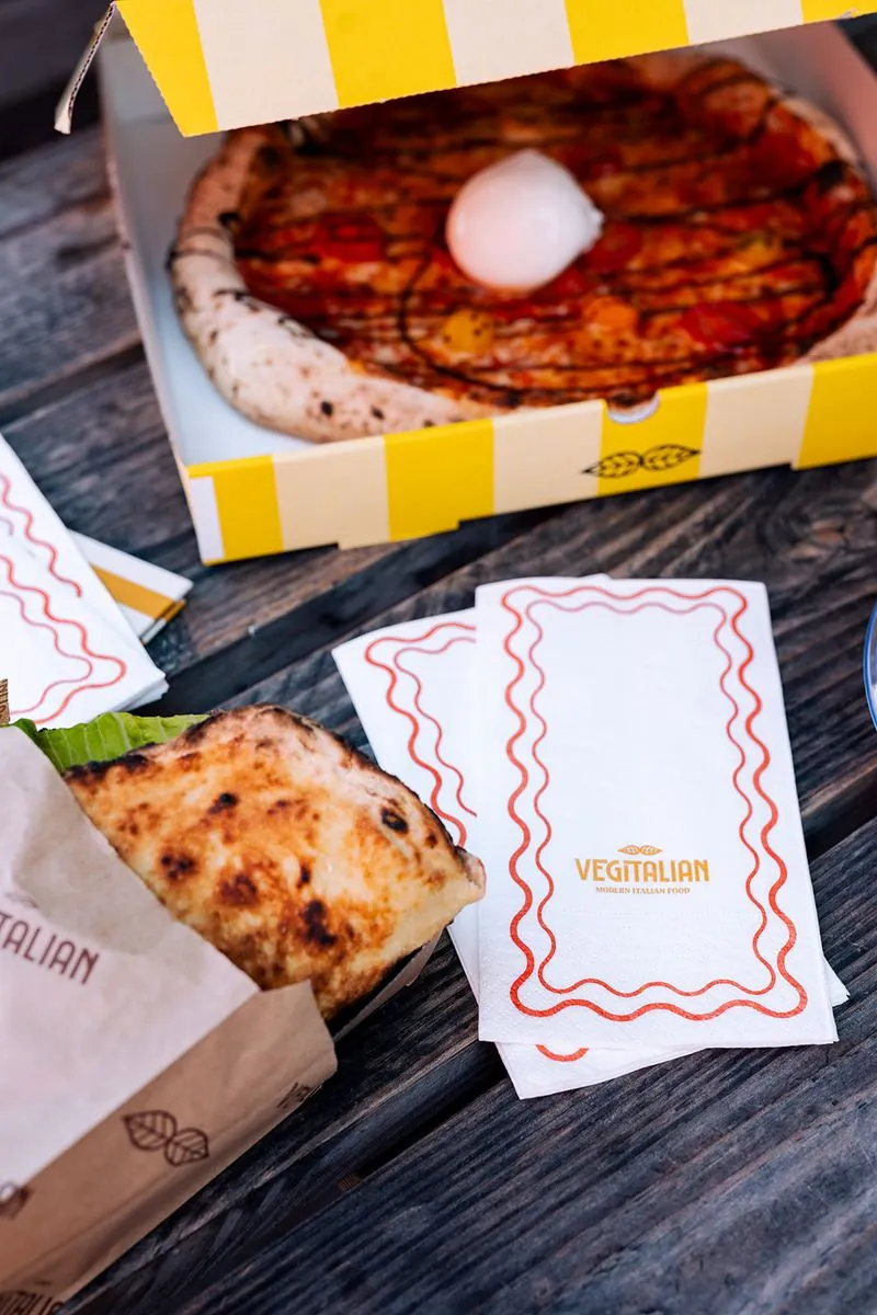 Pizzadozen bedrukken